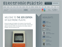 Tablet Screenshot of electronicplastic.com